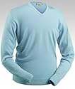 Glenbrae Golf Fine Merino Sweater Sea Breeze Crew Neck S