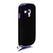 Galaxy S3 MINI Case, E LV Samsung Galaxy S3 MINI Case - Shock-Absorption / High Impact Resistant Hybrid Dual Layer Armor Defender Full Body Protective Case Cover (Hard Plastic with Soft Silicon) for Galaxy S3 Mini i8190 (Purple, Samsung Galaxy S3 Mini)