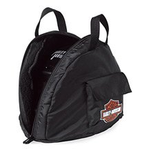 Harley-Davidson&reg; Full Face Zip-up Helmet Bag. Bar & Shield graphics. 98165-02V