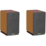 Davis Acoustics DUFY 3D Enceinte Biblioth&egrave;que 2.0 Marron