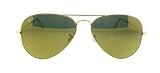 Ray Ban RB 3025 AVIATOR LARGE METAL W3276 Gold/Gold Mirror