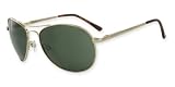 SOS US Ranger Independence Gold Sunglasses w/Demi Tips & Spring Hinge w/Pouch