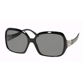 BVLGARI BV 8020 B 501 87 BLACK GRAY RHINESTONES PLASTIC SUNGLASSES