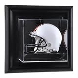 Framed Wall Mounted Mini Football Helmet Display Case