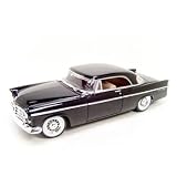 1956 Chrysler 300b Black 1:18 Diecast Model 