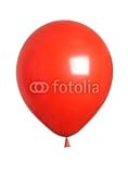 IMAGE OF Wallmonkeys Peel and Stick Wall Decals - Red Ballon over White - 60