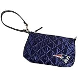 New England Patriots Quilted Wristlet, Navy