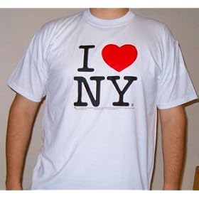 ADULT SMALL HEAVY COTTON I LOVE NY T-SHIRT