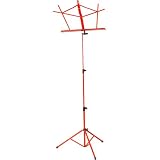 PROTEC DELUXE MUSIC STAND STAND.DESK (RED)