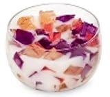 Primal Elements - Two Wick Color Bowl Candle (Vanilla Fig)