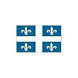 Quebec Flag 3 x 5 feet Superknit Polyester