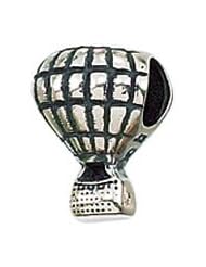 Genuine Zable (TM) Product. 925 Sterling Silver Hot Air Balloon Charm. 100% Satisfaction Guaranteed.
