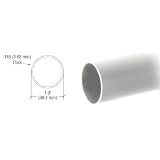 Buy CRL Satin Anodized 1.9 Diameter Hand Railing Tubing by CR Laurence by CR Laurence