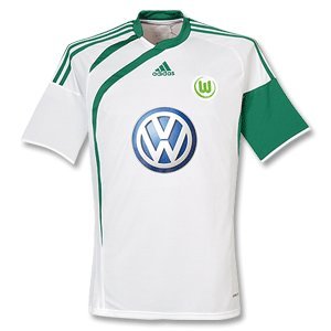 Adidas VfL Wolfsburg Trikot 2009/10 weiss L00534 XL
