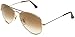 RayBan RB3025 001/51 Size 55 Gold/Crystal Brown Gradient Sunglasses