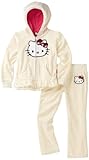 Hello Kitty Girls 2-6X Velour Active Set with Trim