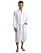 TowelSelections Men's Waffle Bathrobe Kimono Spa Robe Large/X-Large White
