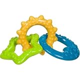 Nylabone Puppy Teething Rings, Small, Color:Green