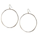 gorjana G Ring Rose Gold-Tone Circle Earrings
