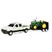 John Deere 1:32 Dealer Pickup with Trailer and 4020 Tractor - 45067