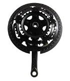Steel Triple Crankset w/ guard Square taper 48/38/28t