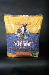 SUNSEED Fresh World Bedding - 2130 Cubic Inch - Purple