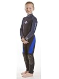 Bare 7/6mm Junior Velocity Wetsuit Youth 10 Black/blue