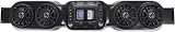 SSV Works WP-OU4 Stereo Speaker System Overhead Sound Bar for iPod or iPhone, fits Yamaha Rhino, Kawasaki Teryx, Polaris Ranger, Kubota RTV