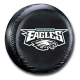 Philadelphia Eagles Black Tire Cover