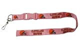 NFL Cleveland Browns Lanyard, Pink