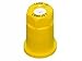 TeeJet TX-VK3 Hollow Cone Spray Tip, 0.10-0.16 GPM, 40-120 psi, Ceramic - Yellow