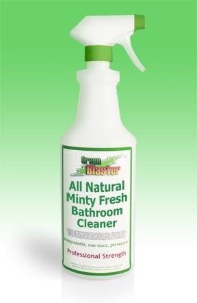 Green Blaster Products GBBSM16S Minty Fresh All Natural Bath & Shower Cleaner 16 oz Sprayer