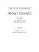 The Collected Papers of Albert Einstein: Volume 7: The Berlin Years: Writings, 1918-1921. (English translation of selected texts).