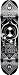 Blind Reaper Hoodlum Mid Complete Standard Skateboard - 7.3 Black