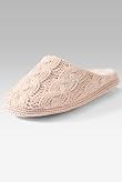 Per Una Cable Knit Mule Slippers [T82-6227-S]