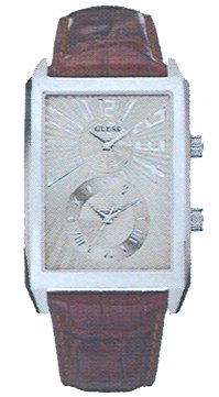 Guess Men's Watches Guess Dress Gents Leather Strap W95059G2 - WW