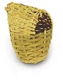(Price for 2 pcs) Nature&039;s Nest Natural Bamboo - Finch, Bird Cages, Bird Bedding, Bird Carriers