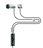 MAXIMO iP-395 iMetal Isolation Earphones with Remote and Mic for iPhone 4/3GS, iPad, and latest iPod