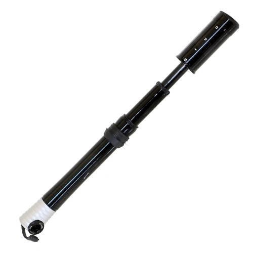 GIYO Pumpe Mini-Pumpe Teleskop, 470203 schwarz, 17 cm