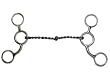 Metalab Junior Cow HorseThin Twist Gag - Stainless Steel - 5
