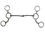 Metalab Junior Cow HorseThin Twist Gag - Stainless Steel - 5