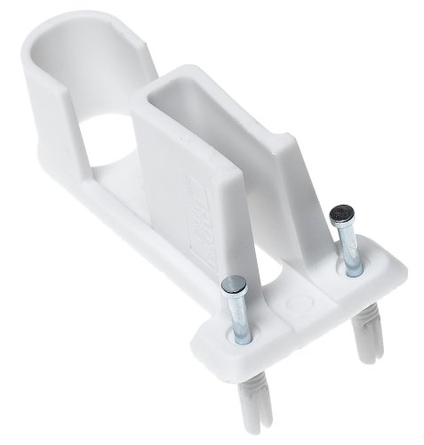 ClosetMaid SuperSlide Shelf and Hanging Bar Wall Bracket, White #6609