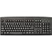 Arabic English Computer Keyboard Black with Wired USB Connection