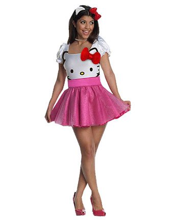 Rubies Costume Co Womens Secret Wishes Hello Kitty Costume