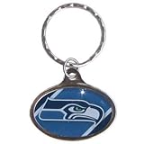 NFL Seattle Seahawks Chrome Key Chain Key Ring at Amazon.com