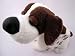 Hanadeka Club Cute Spaniel Puppy Dog Sitting Beanie Plush - 8'' Tall