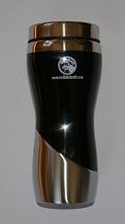 Red & Black Cafe Travel Mug