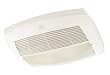 Hunter 82041 Energy Star Bathroom Fan with Light, White