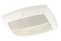Hunter 82040 Energy Star Bathroom Fan with Light, White