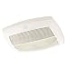 Hunter 82040 Energy Star Bathroom Fan with Light, White